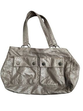 Stussy Metallic Gold Shoulder Bag